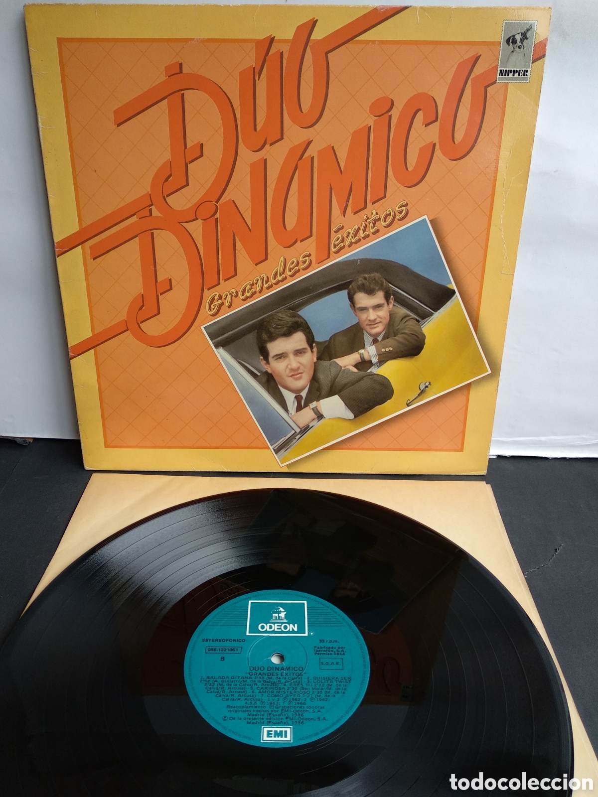 Discos de vinilo: DUO DIN&Aacute;MICO, GRANDES &Eacute;XITOS, SPAIN, ODEON, 1986, J.2 - Foto 1