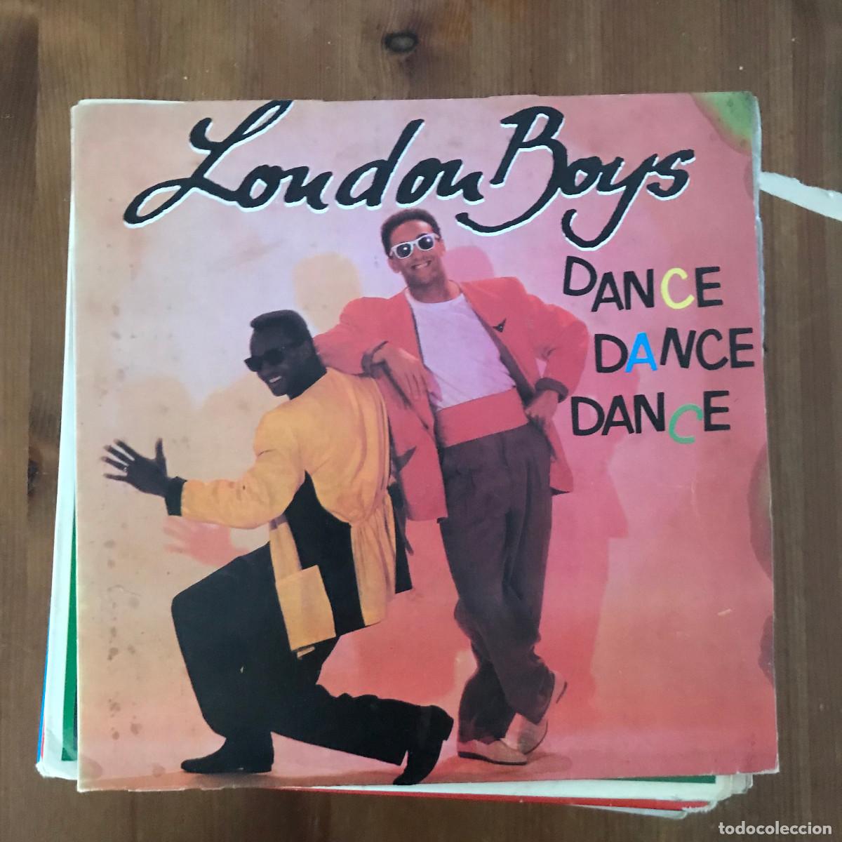 Discos de vinilo: LONDON BOYS - DANCE DANCE DANCE - 7&rdquo; SINGLE TELDEC 1987 - Foto 1