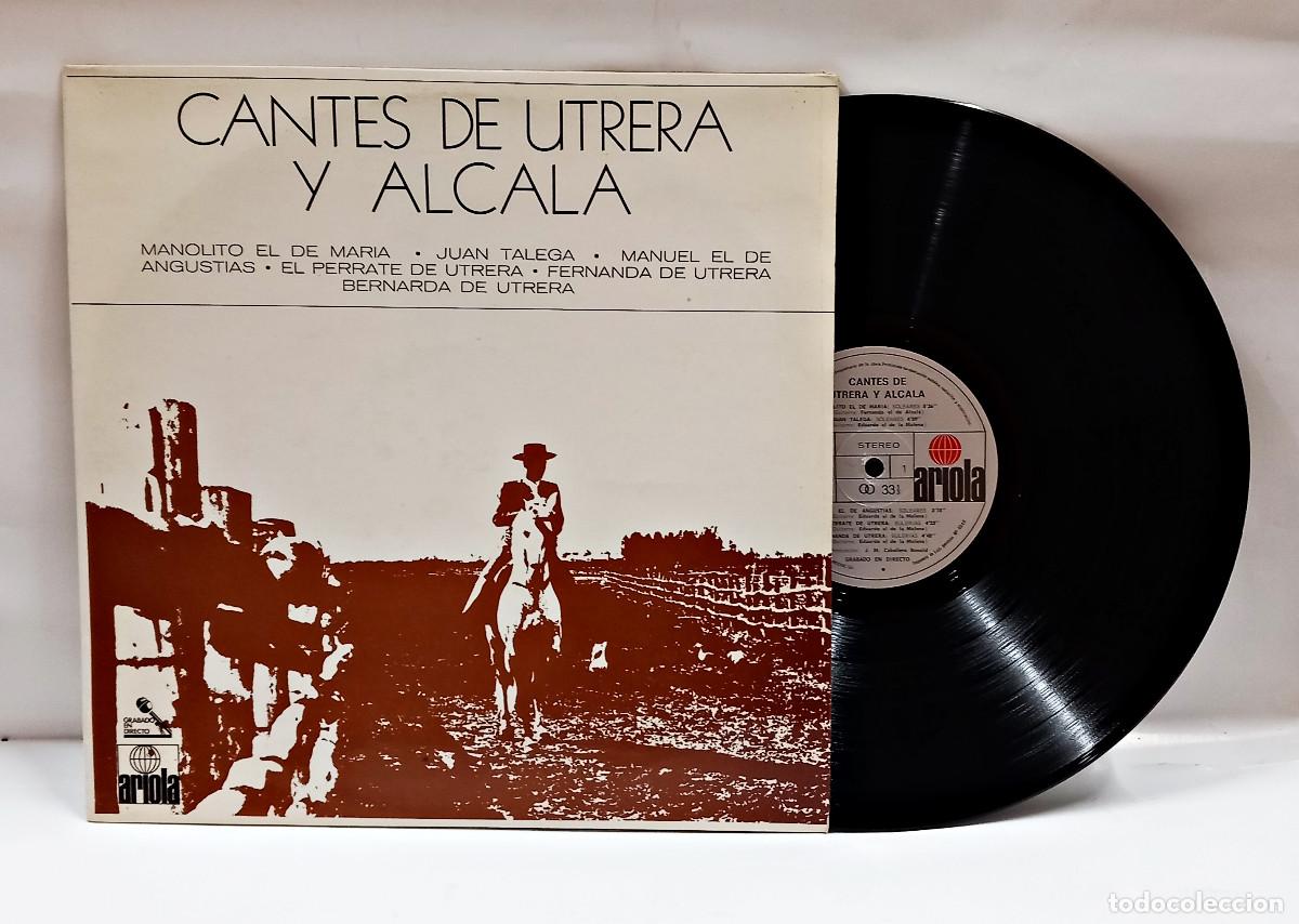 Discos de vinilo: LP CANTES DE UTRERA Y ALCALA. 1971 - Foto 1