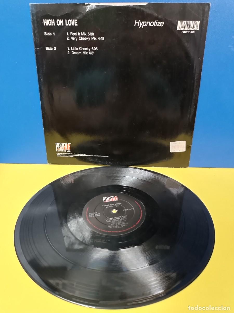 Discos de vinilo: DISCO DE VINILO - PROFILE - HYPNOTIZE - HIGH ON LOVE - Foto 2