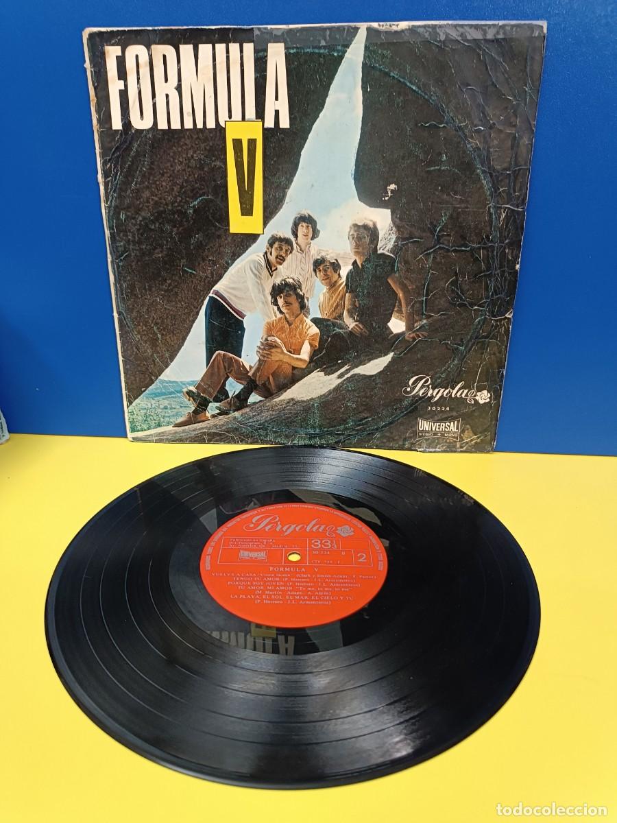 Discos de vinilo: DISCO DE VINILO - FORMULA V - 10&rdquo; - AYER Y HOY - Foto 1