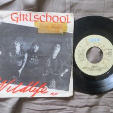 Discos de vinilo: GIRLSCHOOL – WILDLIFE EP - EP 3 TEMAS 1982- MOTORHEAD