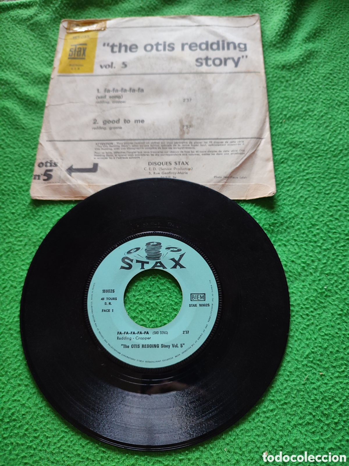 Discos de vinilo: Otis Redding - Fa , Fa, Fa - Foto 2