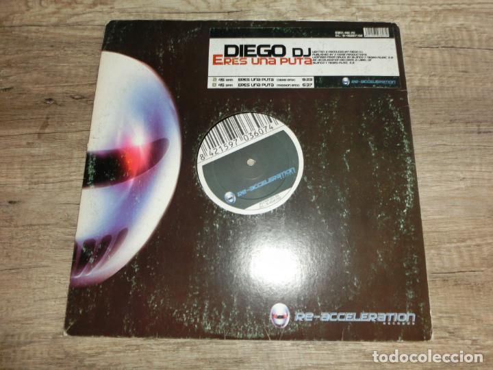 Discos de vinilo: Diego DJ &ndash; Eres Una Puta - Foto 1