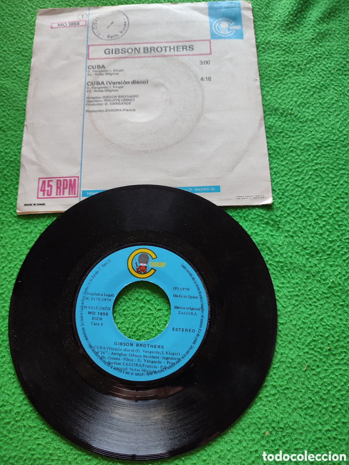 Discos de vinilo: Gibson Brothers - Cuba - Foto 2