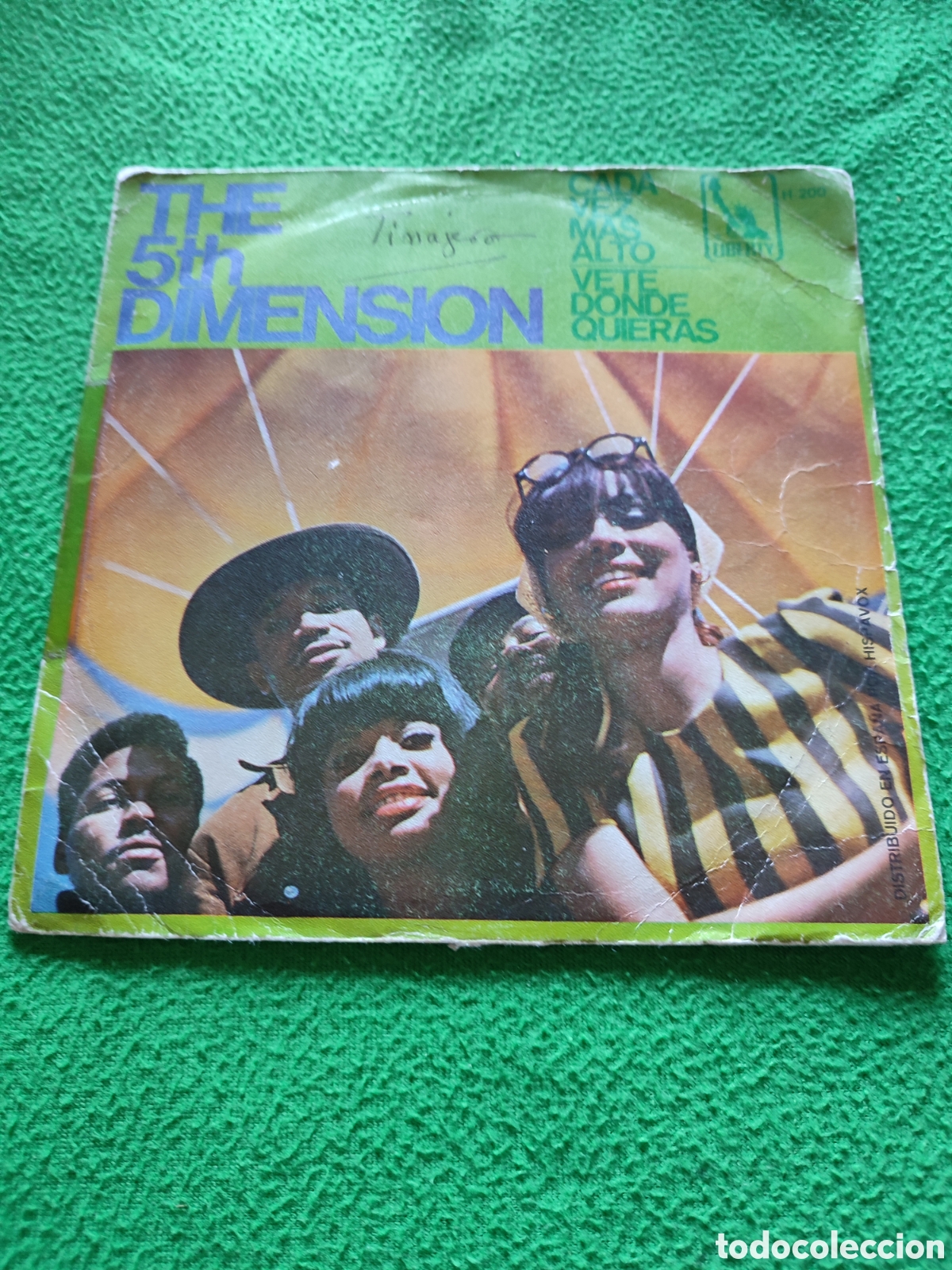 Discos de vinilo: The 5th Dimensi&oacute;n - Cada vez m&aacute;s alto - Foto 1