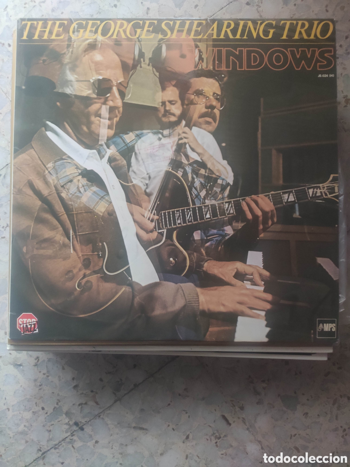 Discos de vinilo: LP GEORGE SHEARING TRIO WINDOWS MPS 1981 PROMO - Foto 1