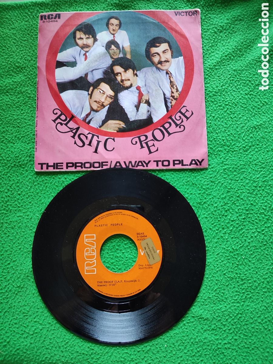 Discos de vinilo: Pl&aacute;stic People - The proof - Foto 2