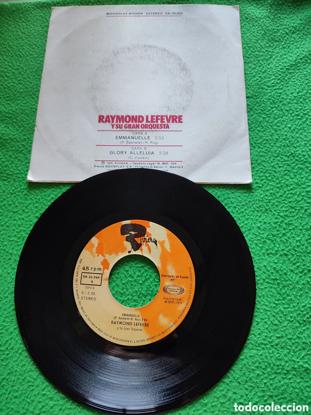 Discos de vinilo: Raymond Lefevre - Emmanuelle - Foto 2