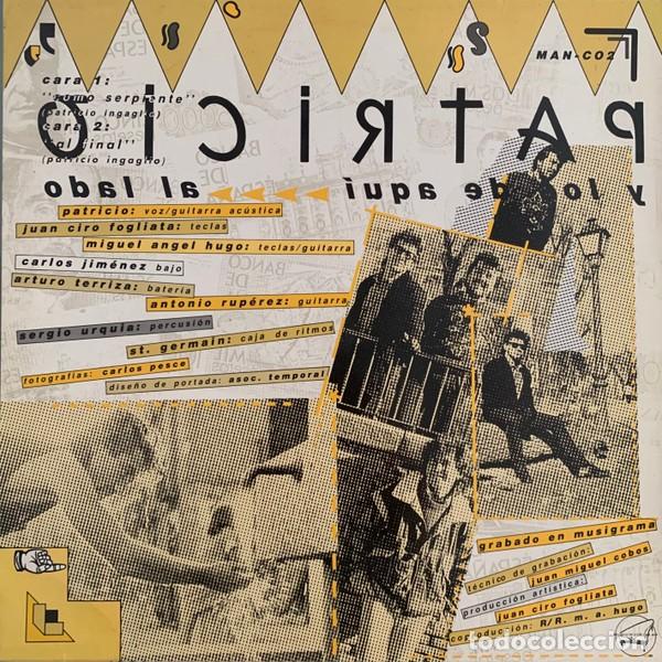 Discos de vinilo: Patricio Y Los De Aqu&iacute; Al Lado &ndash; Como Serpiente / Al Final - Foto 2