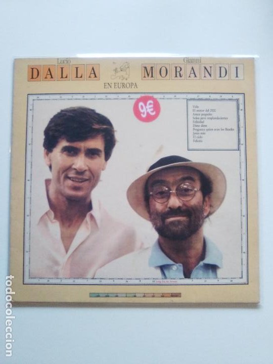 Lucio Dalla Gianni Morandi - VINILE - All products - Dalla Morandi