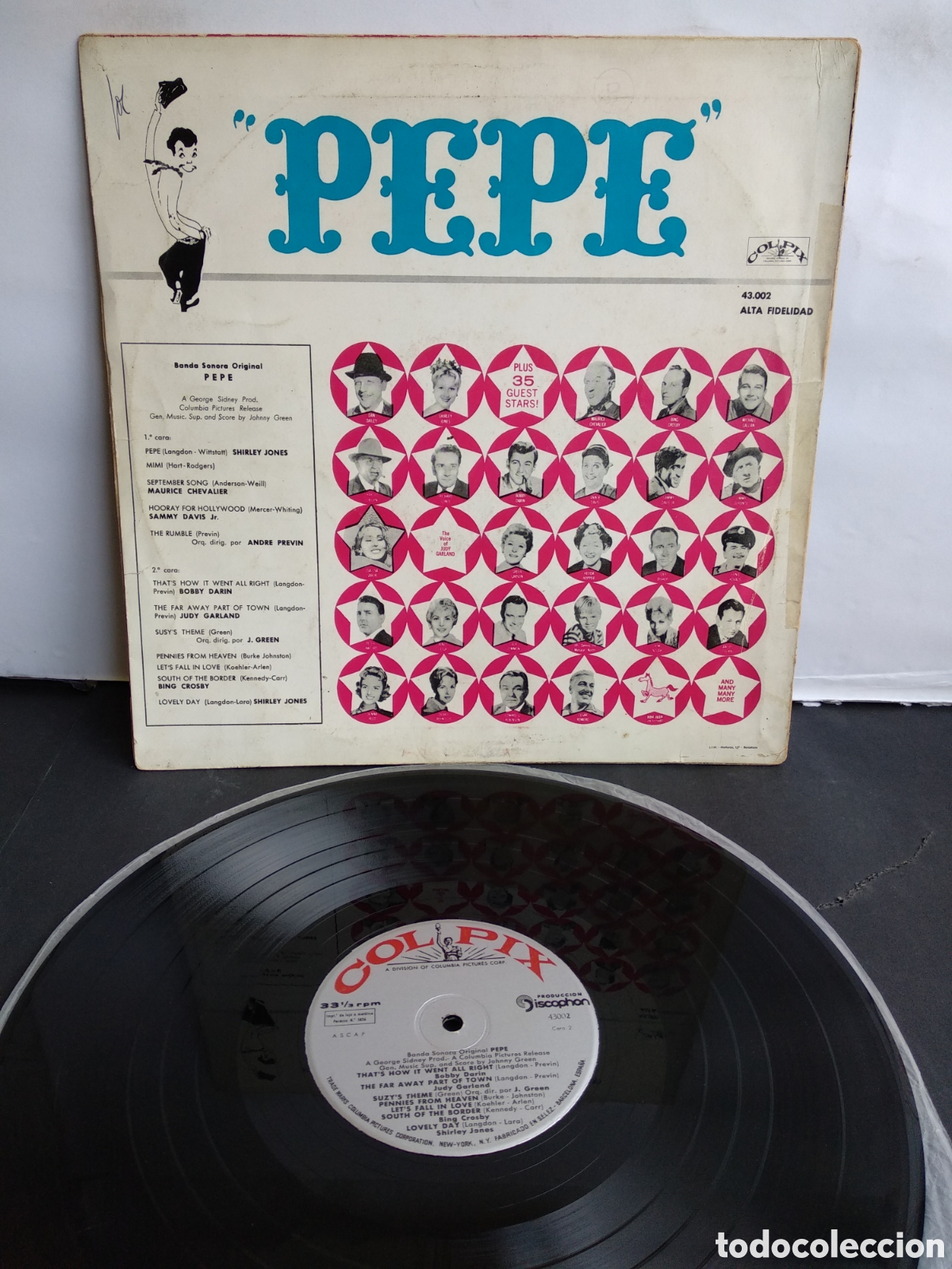 Discos de vinilo: PEPE, SPAIN, COLPIX, 1961, J.4 - Foto 2
