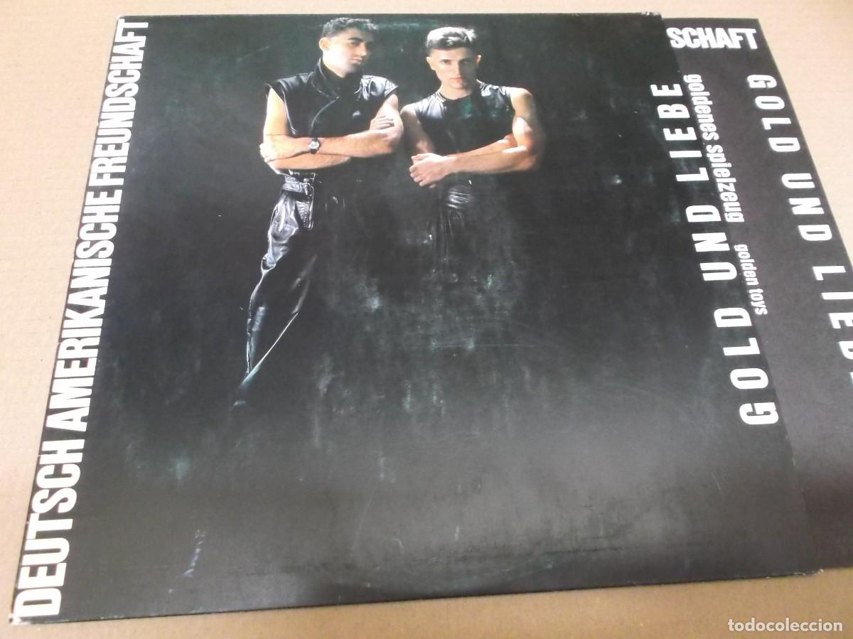 Discos de vinilo: DEUTSCH AMERIKANISCHE FREUNDSCHARF (DAF) (LP) GOLD UND LIEBE A&Ntilde;O 1982