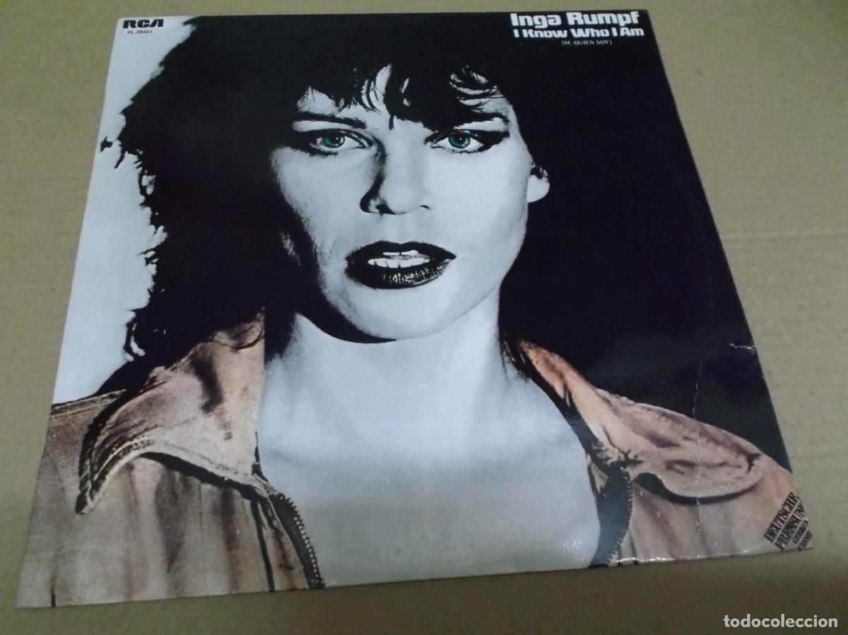 Discos de vinilo: INGA RUMPF (LP) I KNOW WHO I AM A&Ntilde;O 1979 &ndash; EDICION PROMOCIONAL