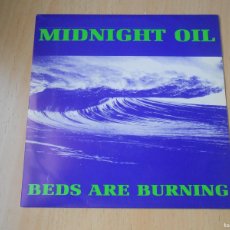 Dischi in vinile: MIDNIGHT OIL, SG, BEDS ARE BURNING, AÑO 1992, CBS-SONY, ARIC 117 PROMOCIONAL