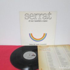Discos de vinilo: JOAN MANUEL SERRAT - EL SUR TAMBIEN EXISTE - LP - ARIOLA 1985 SPAIN + LETRAS - VINILO N MINT