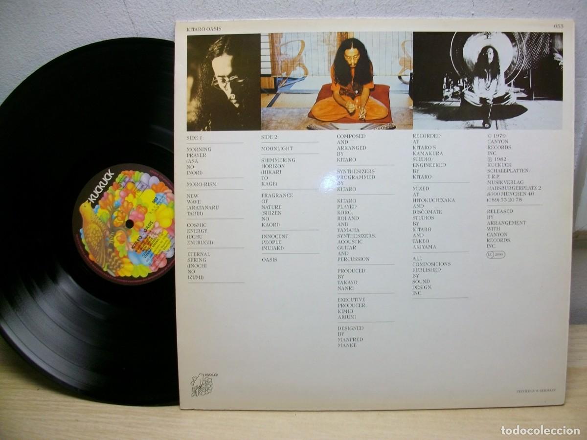 Discos de vinilo: Kitaro &ndash; Oasis LP - Foto 2