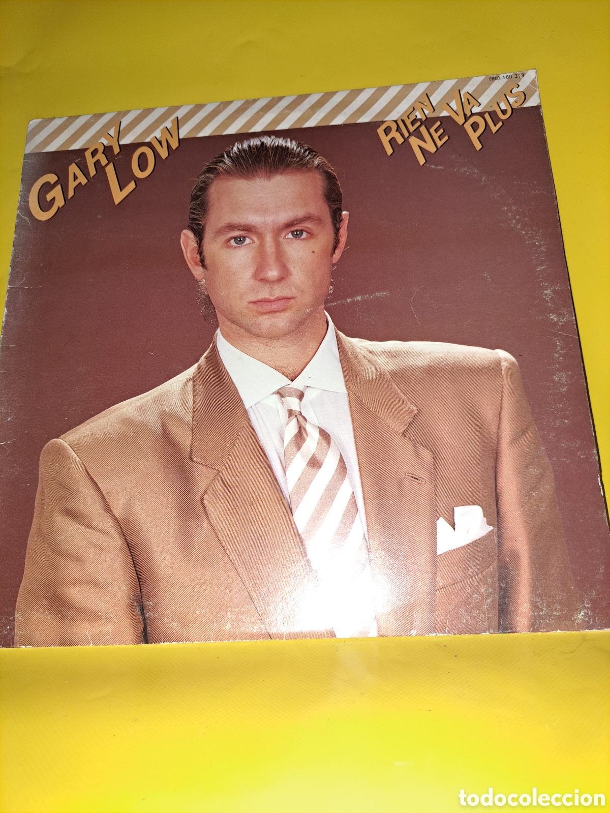 Discos de vinilo: LP GARY LOW, RIEN NE VA PLUS, VINILO 1985 - Foto 2