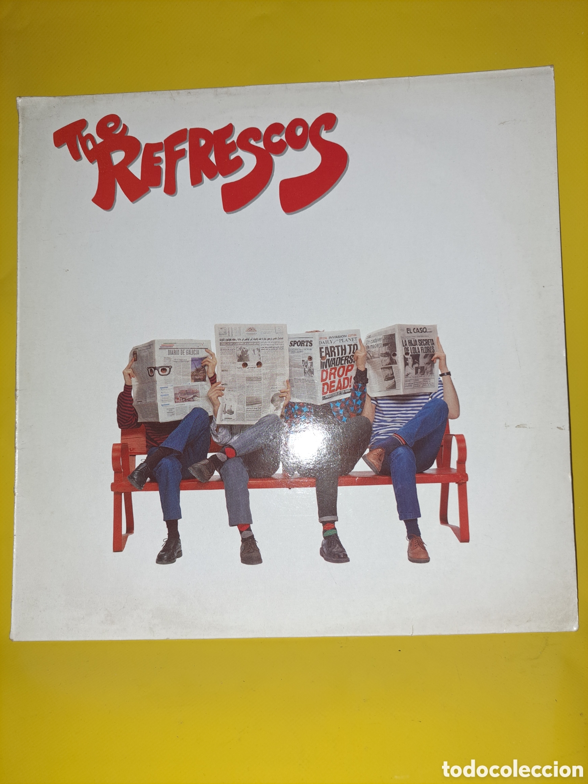 Discos de vinilo: LP THE REFRESCOS , VINILO 1989 - Foto 1