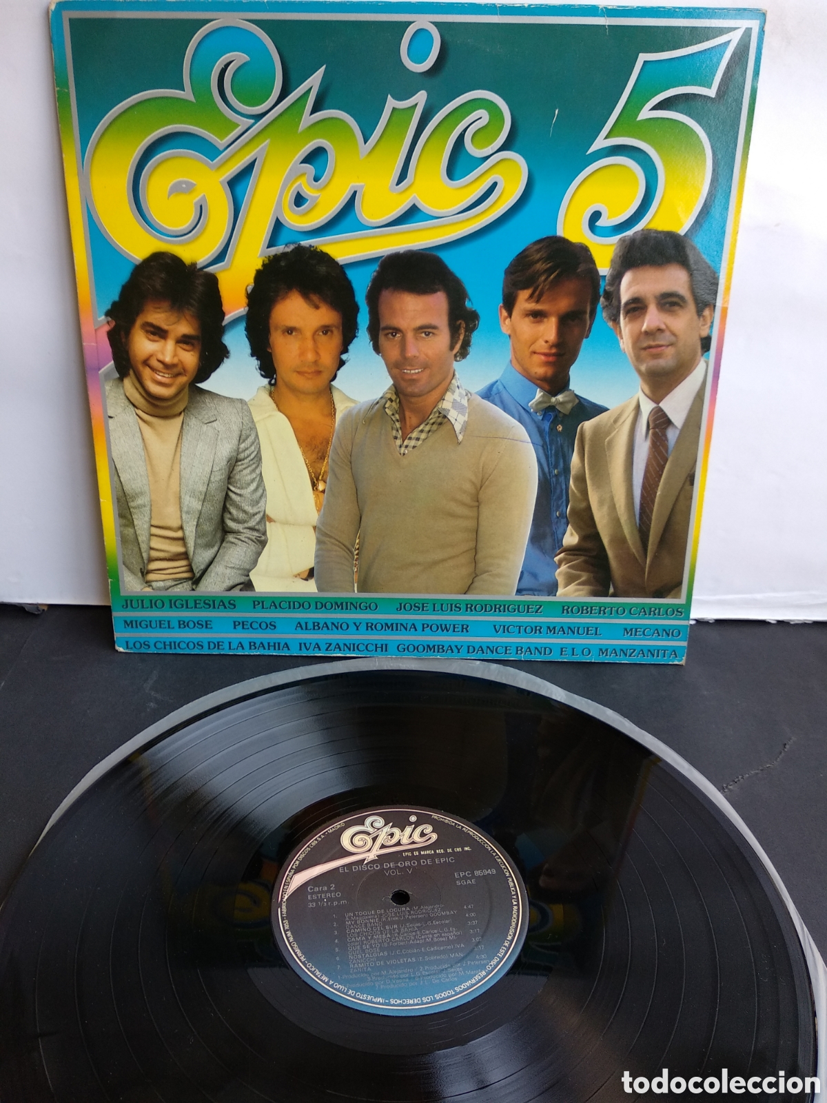 Discos de vinilo: EPIC 5, SPAIN, EPIC, 1982, J.4 - Foto 1