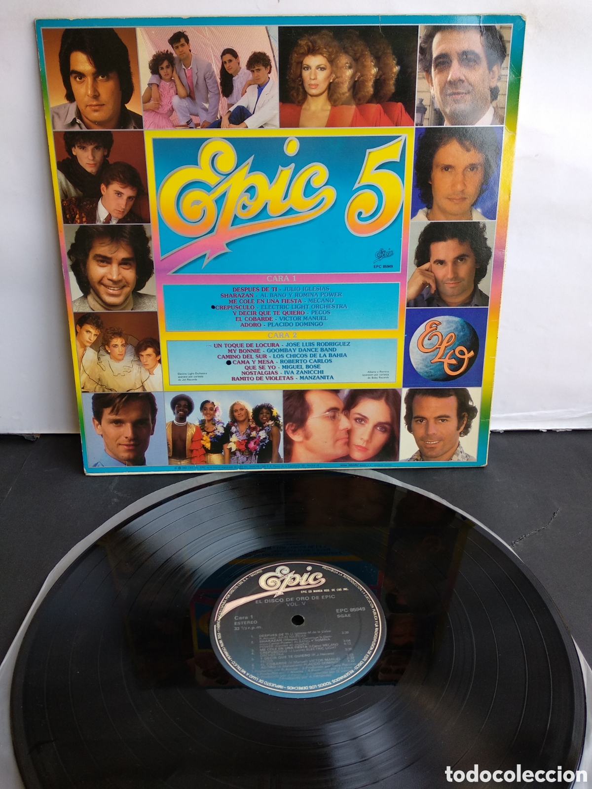 Discos de vinilo: EPIC 5, SPAIN, EPIC, 1982, J.4 - Foto 2