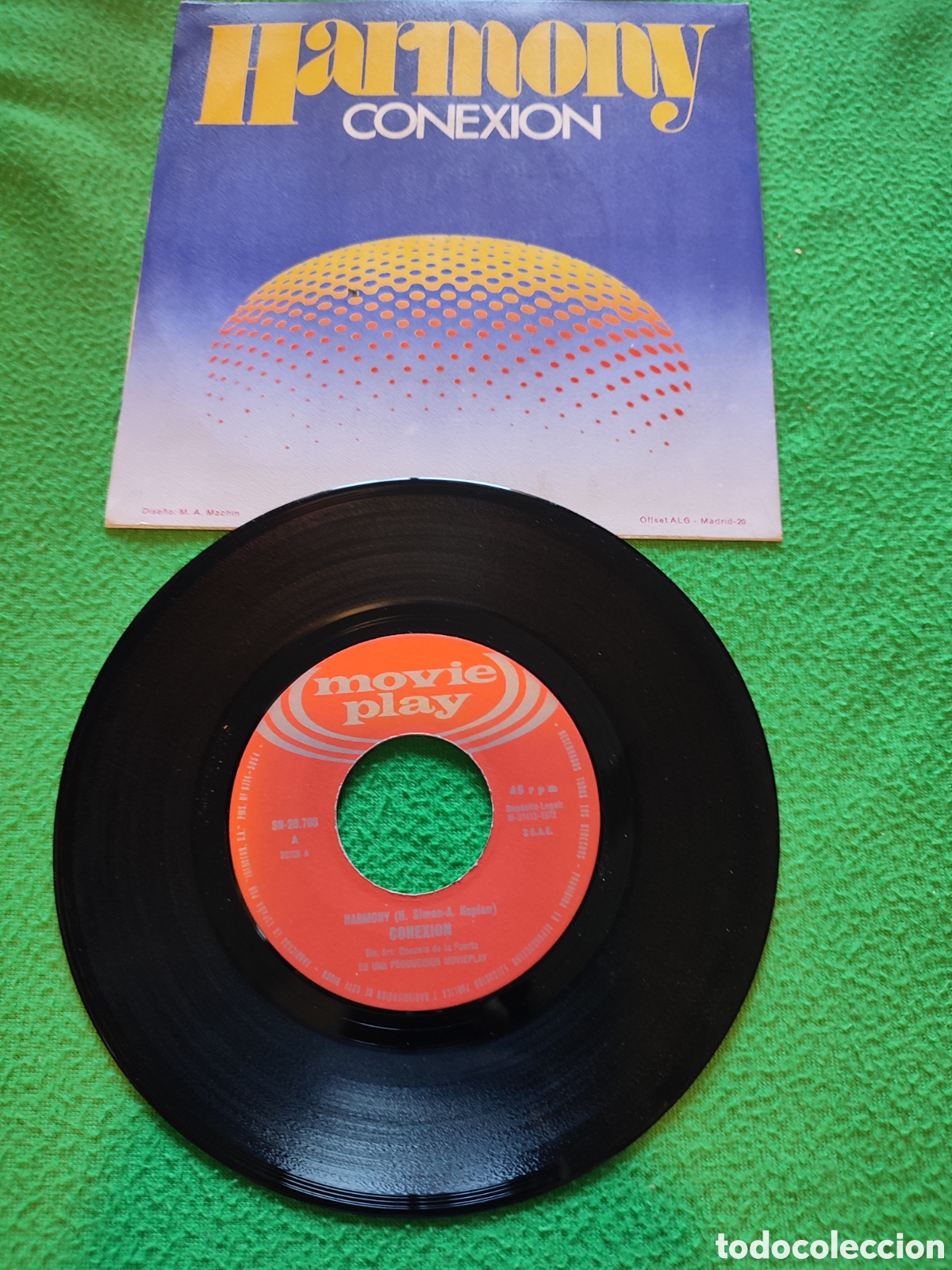 Discos de vinilo: Conexi&oacute;n - Harmony Vinilo single - Foto 2