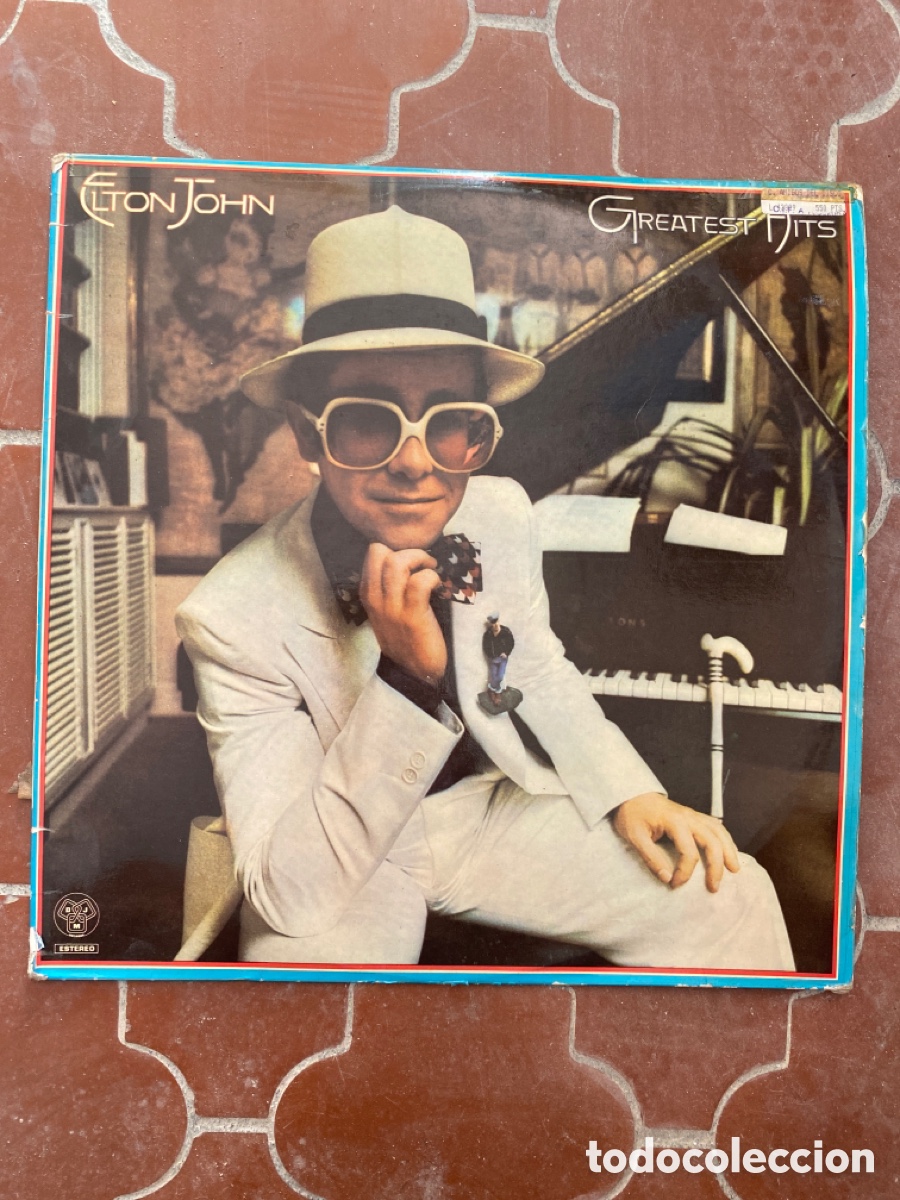 Discos de vinilo: Elton John Greatest Hits - Foto 1