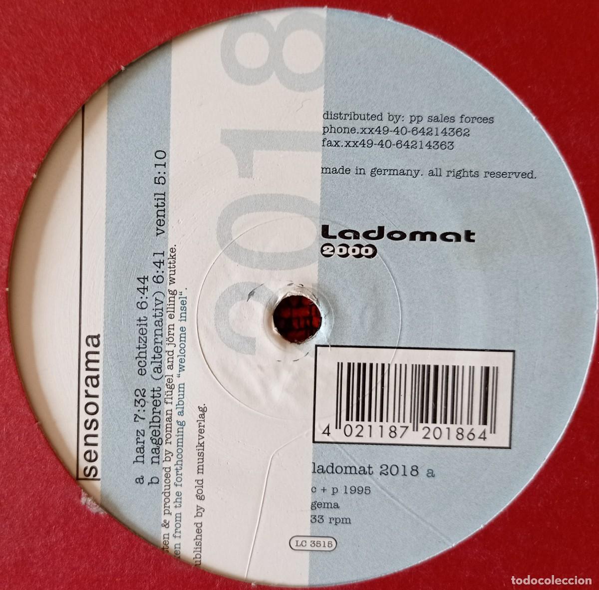 Discos de vinilo: SENSORAMA ** Harz ** MAXI SINGLE VINILO ORIGINAL 1995 ALEMANIA - Foto 3
