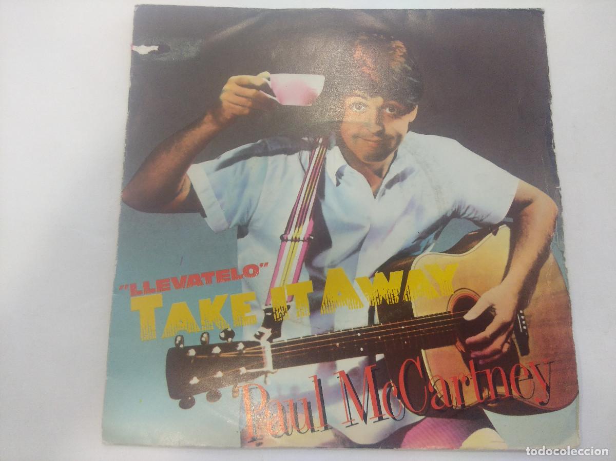 Discos de vinilo: PAUL McCARTNEY/LLEVATELO/SINGLE. - Foto 1