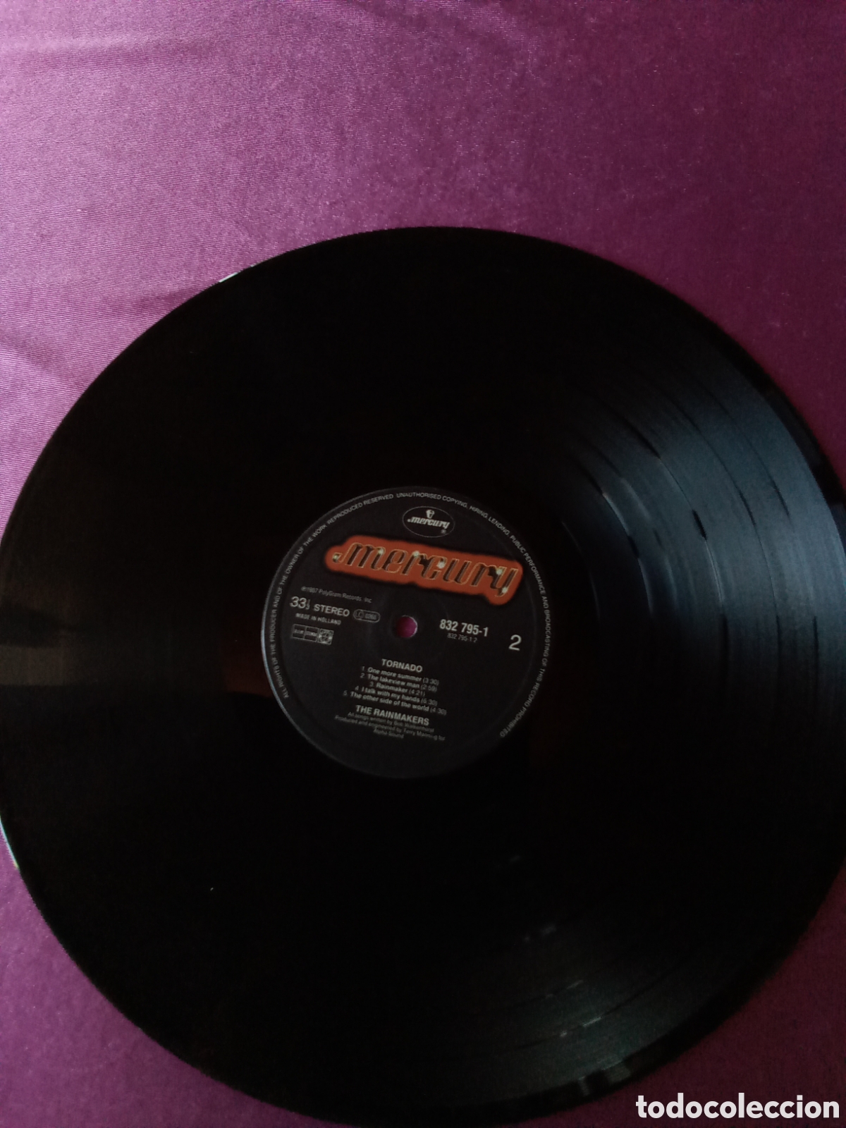 Discos de vinilo: RAINMAKERS TORNADO LP P/1/4/4 - Foto 4