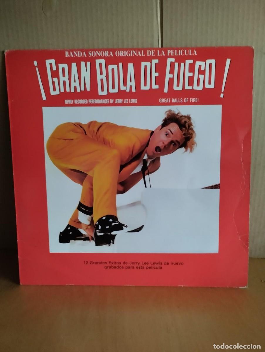 Discos de vinilo: GRAN BOLA DE FUEGO --- B.S.O. - Foto 1