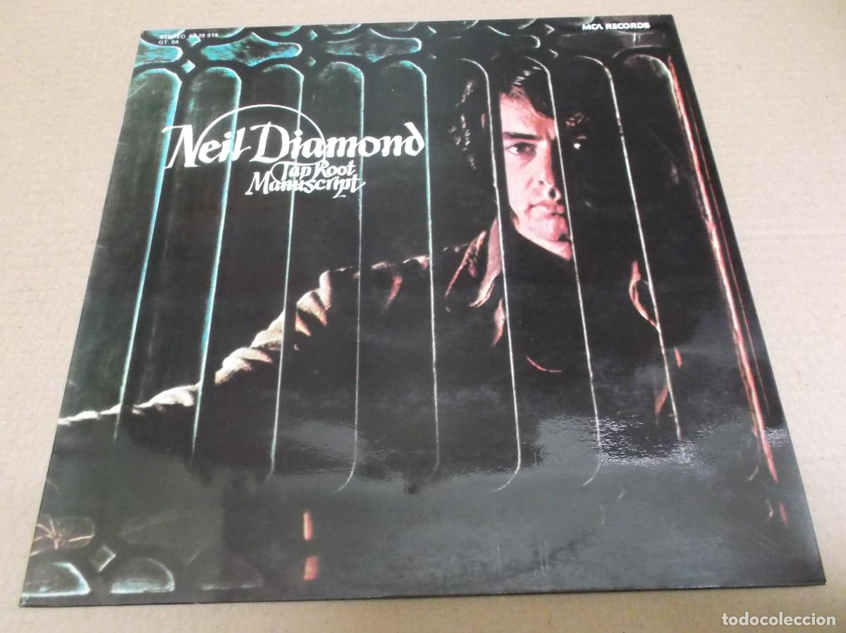 Discos de vinilo: NEIL DIAMOND (LP) TAP ROOT MANUSCRIPT A&Ntilde;O 1977 - Foto 1