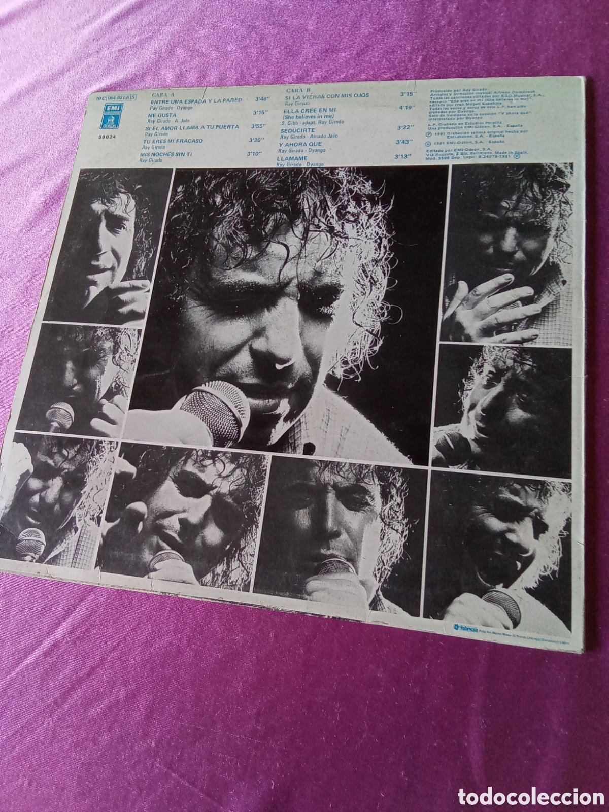Discos de vinilo: DYANGO ENTRE LA ESPADA Y LA PARED P/1/4/4 - Foto 2