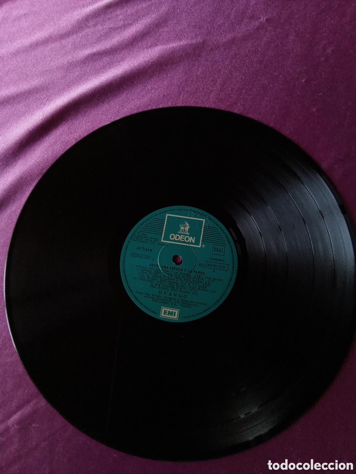 Discos de vinilo: DYANGO ENTRE LA ESPADA Y LA PARED P/1/4/4 - Foto 3