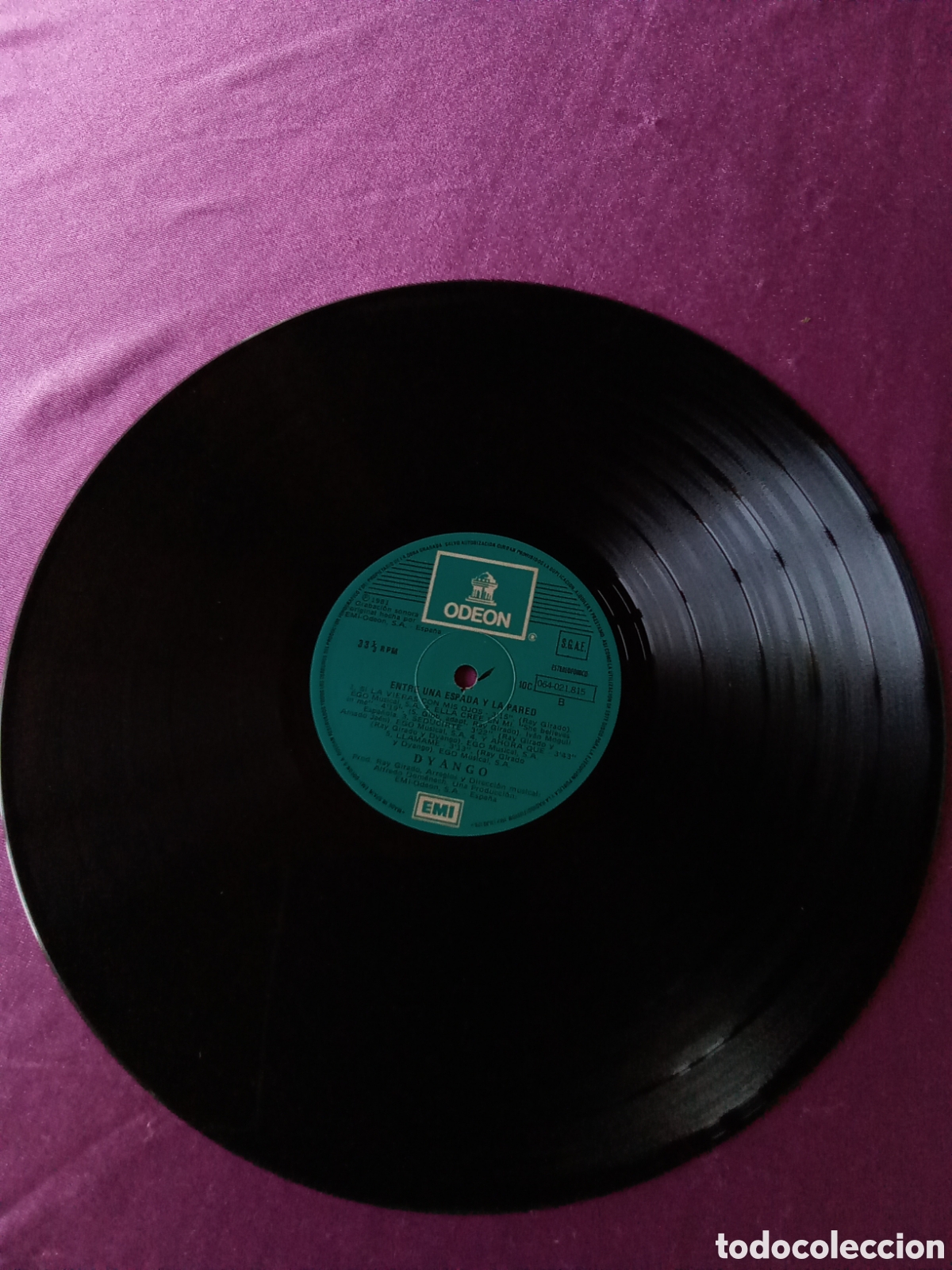 Discos de vinilo: DYANGO ENTRE LA ESPADA Y LA PARED P/1/4/4 - Foto 4