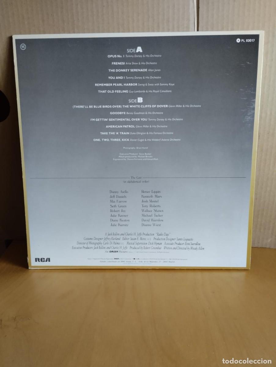 Discos de vinilo: RADIO DAYS --- B.S.O. - Foto 2