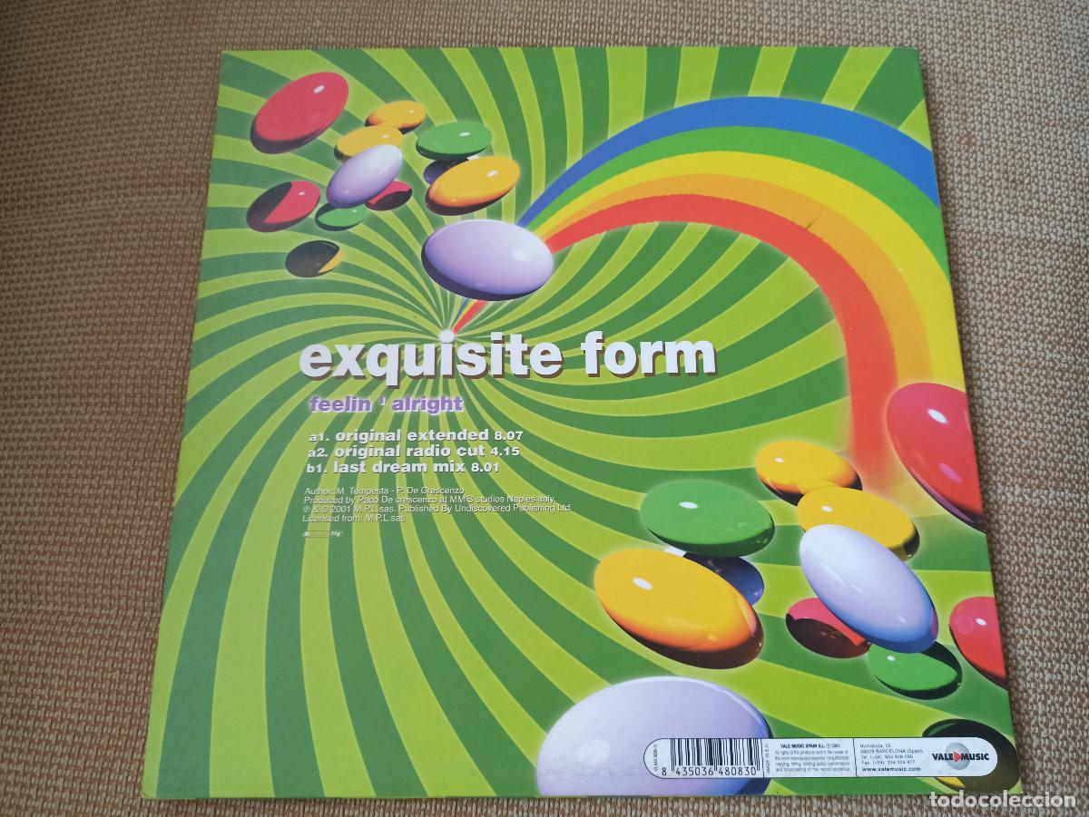Discos de vinilo: Exquisite Form - Feelin Alright (12&rdquo;, Maxi) - Foto 2
