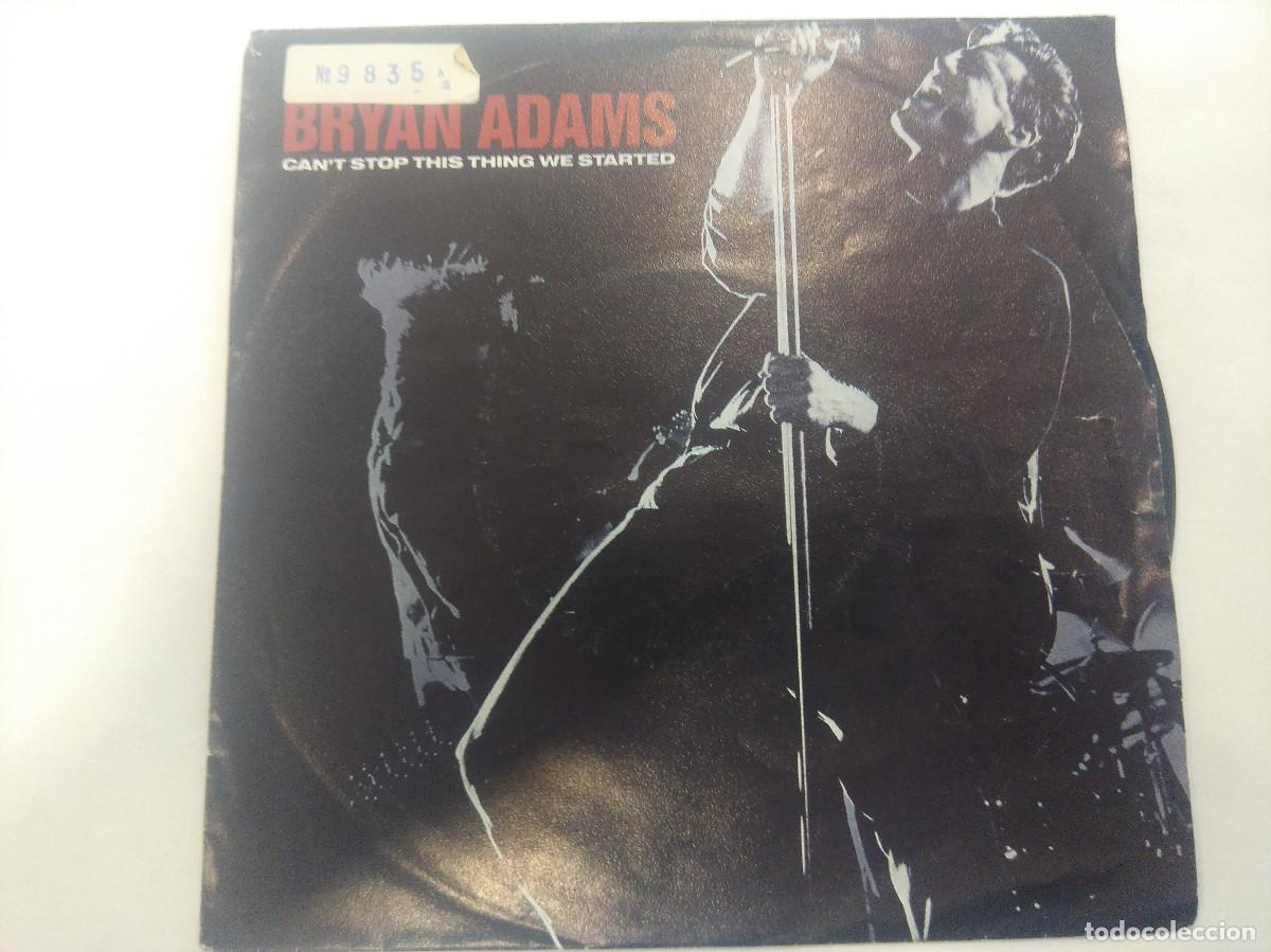 Discos de vinilo: BRYAN ADAMS/CANT STOP THIS THING WE STARTED/SINGLE. - Foto 1