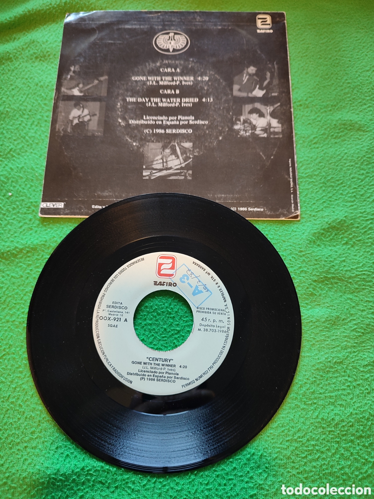 Discos de vinilo: Century - Gone with The winner - Foto 2