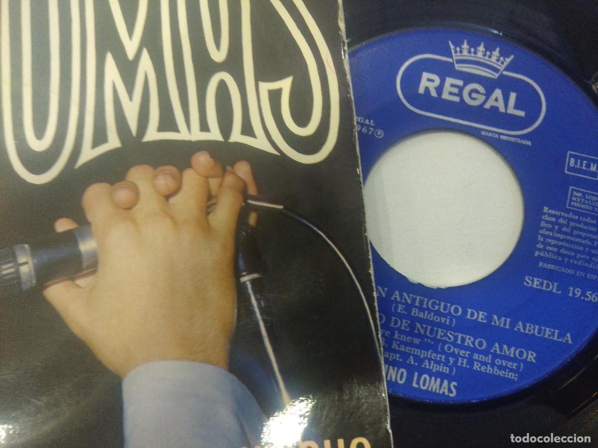 Discos de vinilo: BRUNO LOMAS/EN EL DESVAN ANTIGUO DE MI ABUELA/SINGLE. - Foto 2
