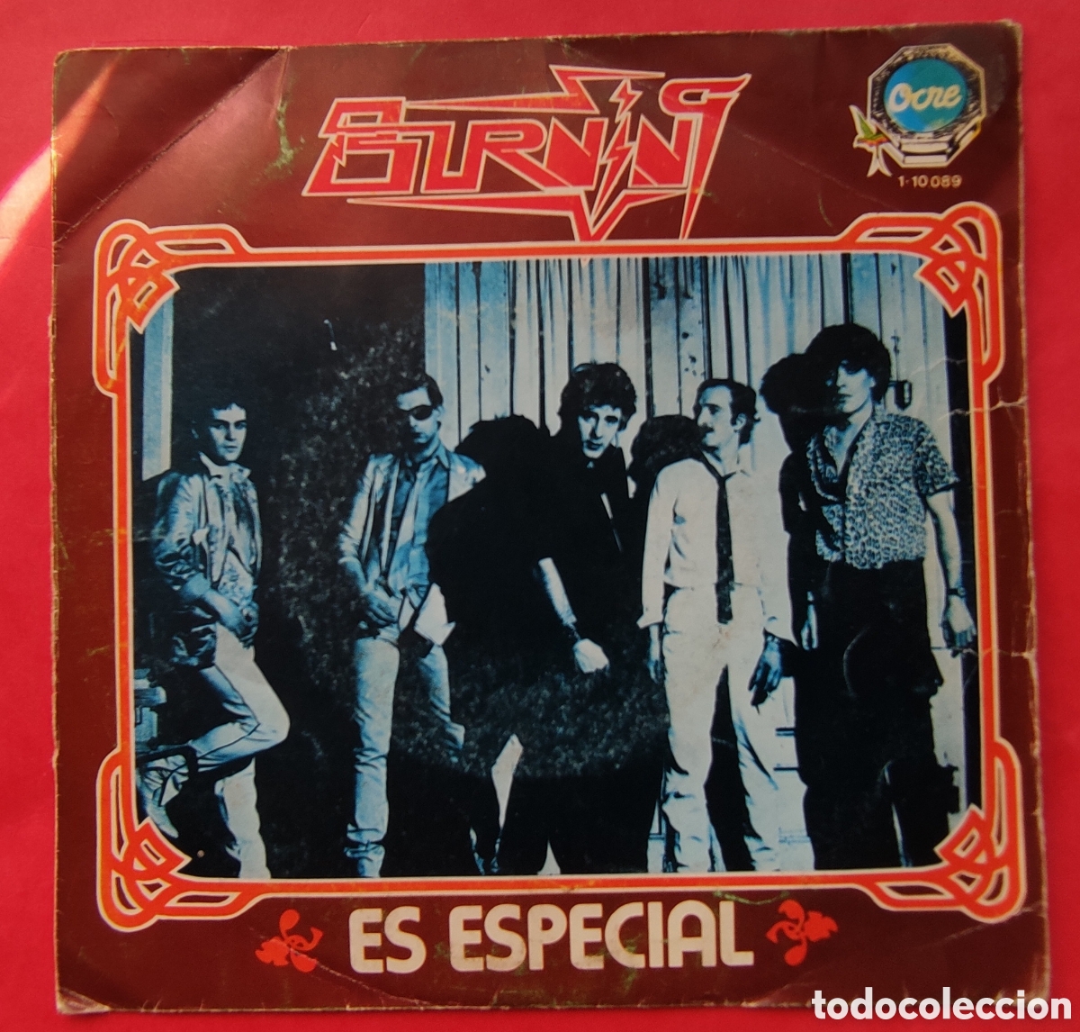 Discos de vinilo: Single de BURNING - Foto 1