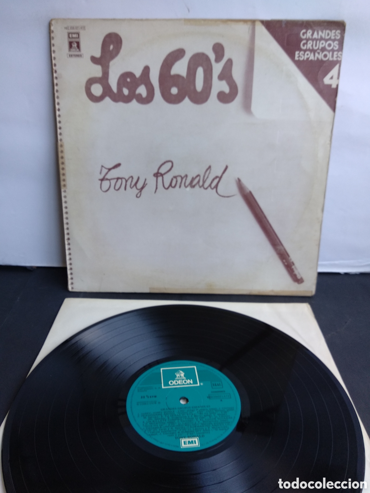 Discos de vinilo: TONY RONALD, LOS 60S, SPAIN, ODEON, 1978, J.4 - Foto 1