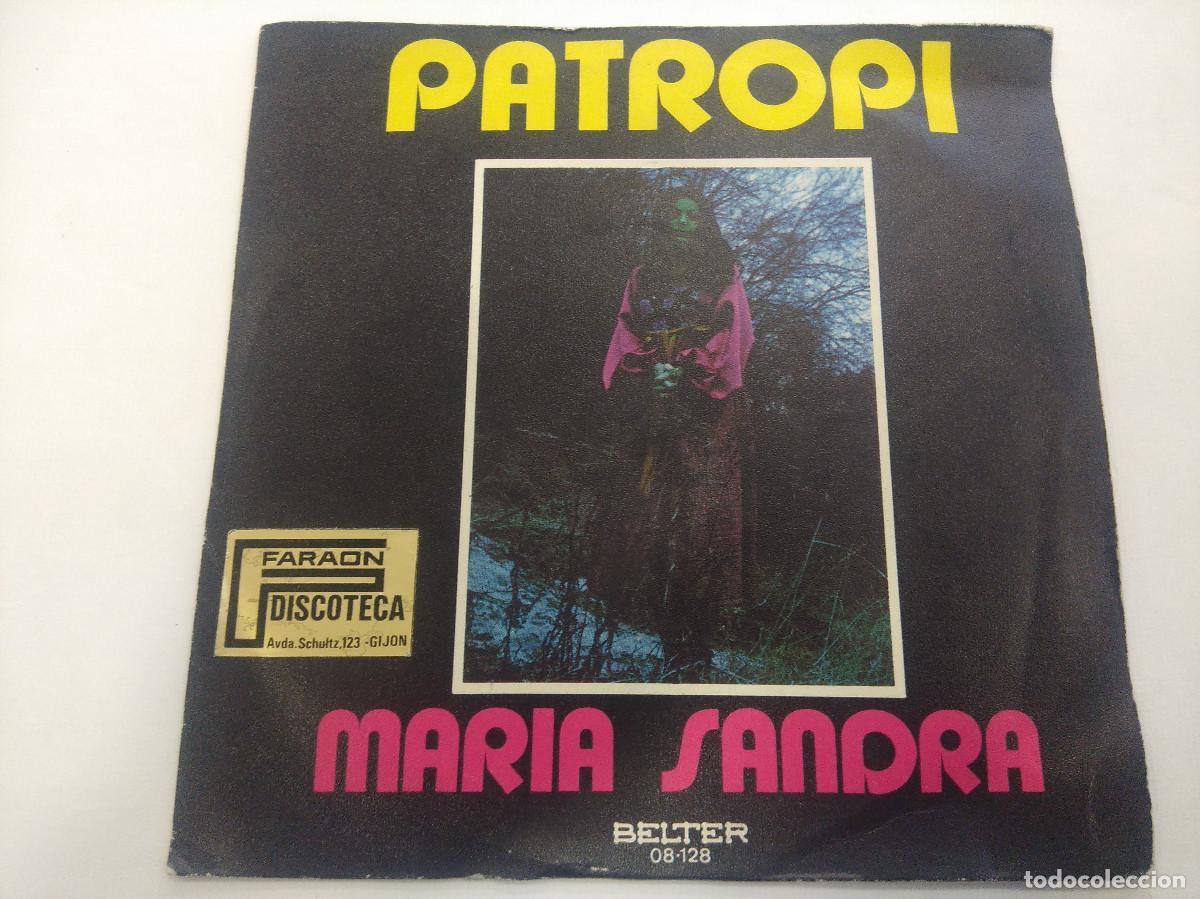 Discos de vinilo: MARIA SANDRA/PATROPI/SINGLE. - Foto 1