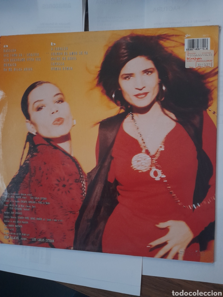Discos de vinilo: Az&uacute;car Moreno. Bandido - Foto 2