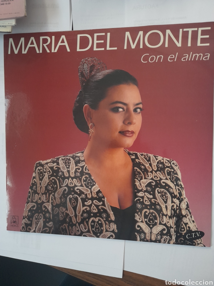 Discos de vinilo: Maria del Monte. Con el Alma. - Foto 1