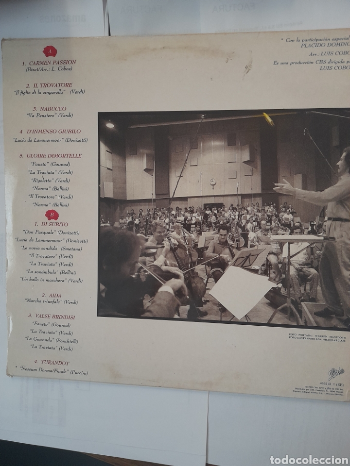 Discos de vinilo: Luis Cobos. Opera Magna. - Foto 2
