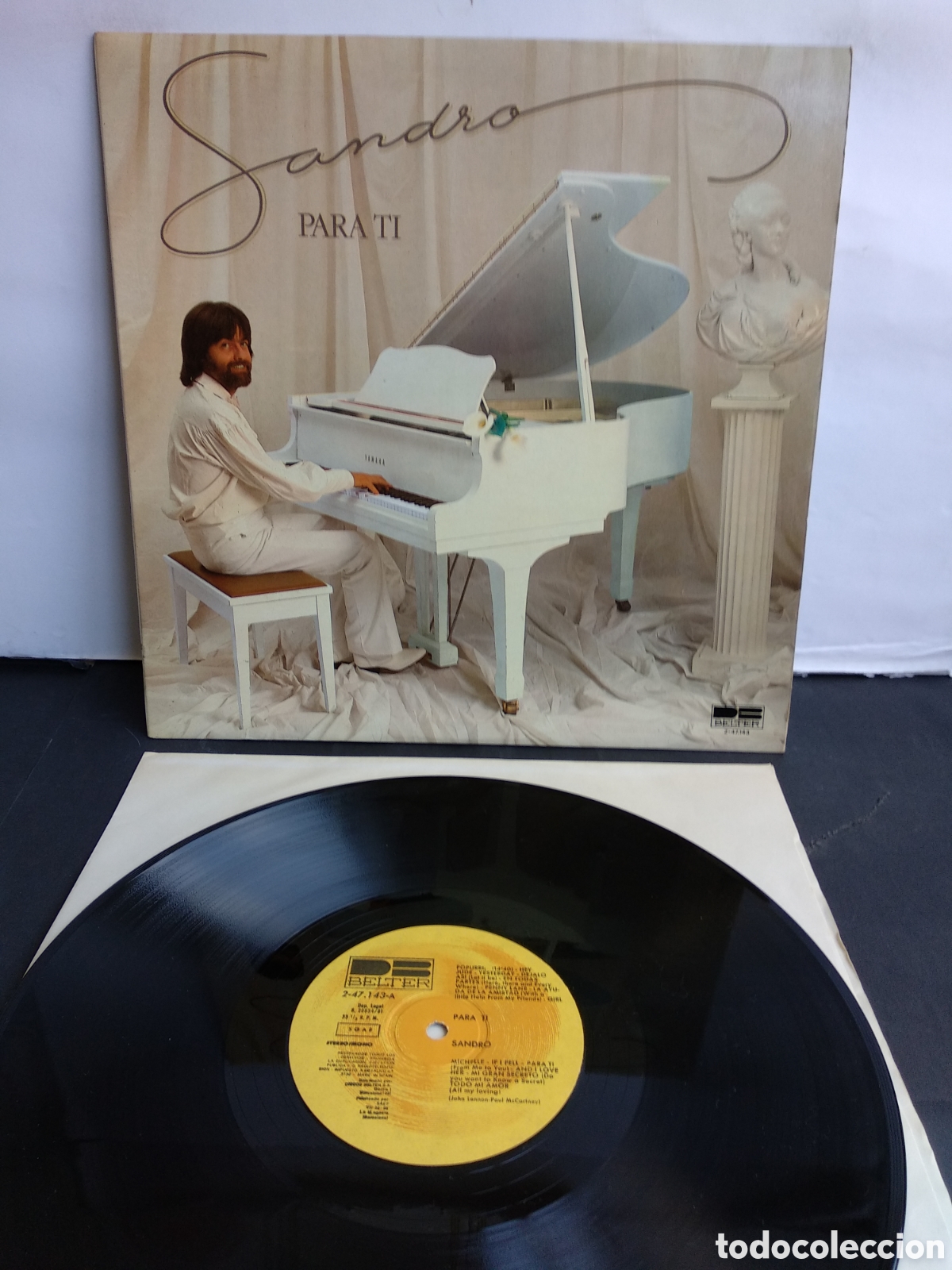 Discos de vinilo: SANDRO, PARA TI, SPAIN, BELTER, 1981, J.4 - Foto 1