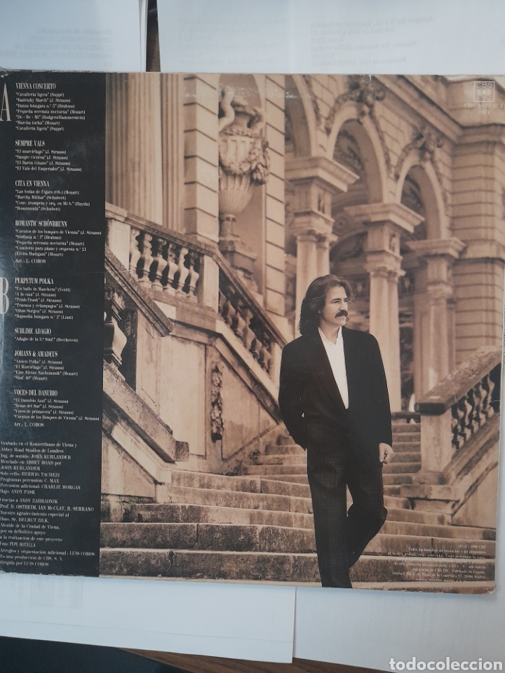 Discos de vinilo: Luis Cobos. VIENNA CONCERTO. - Foto 2