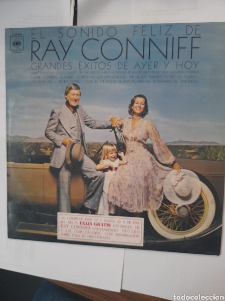 Discos de vinilo: RAY CONNIFF. Grandes &Eacute;xitos de ayer y de hoy. - Foto 1