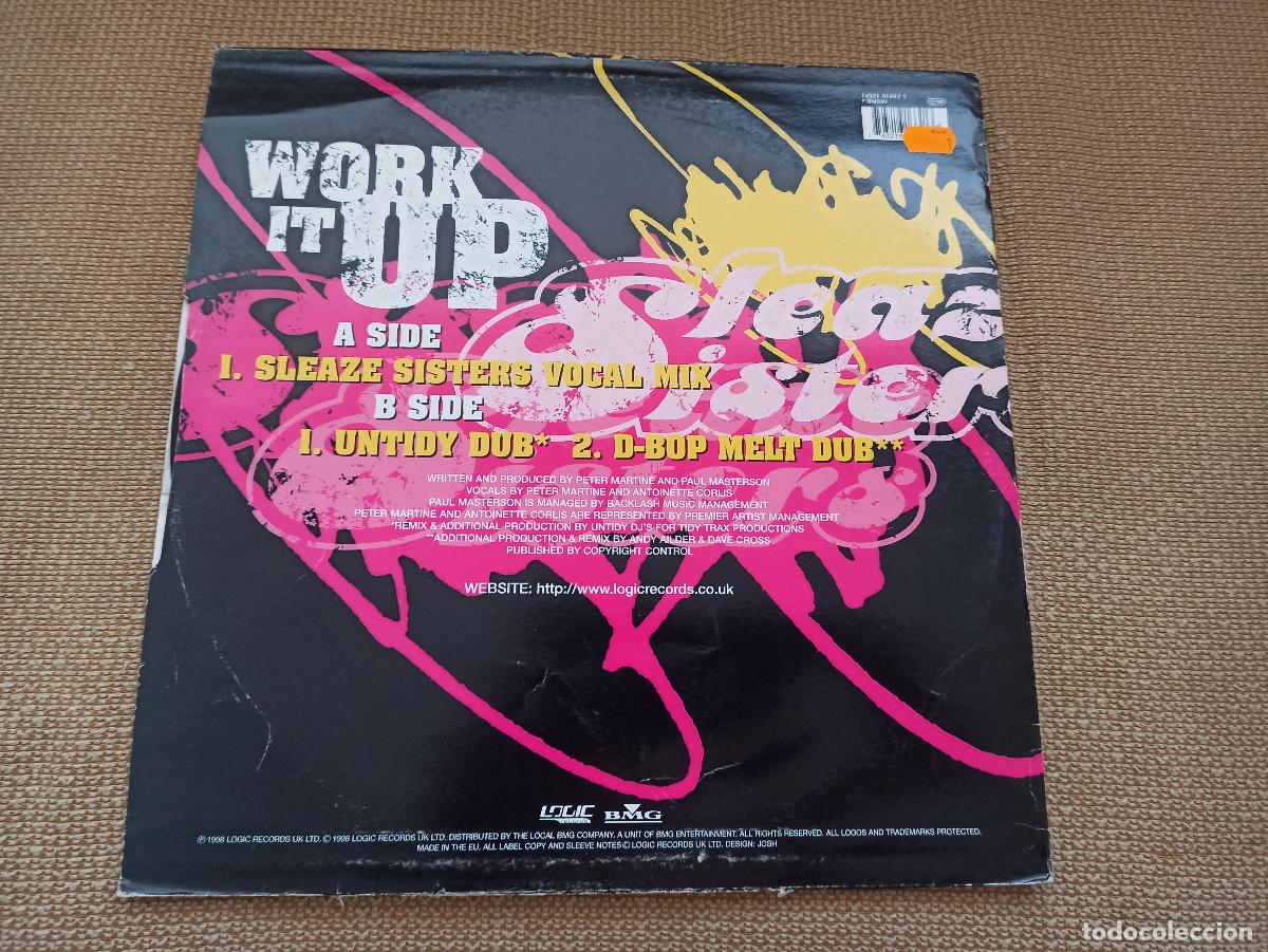 Discos de vinilo: Sleaze Sisters - Work It Up (12&rdquo;) - Foto 2